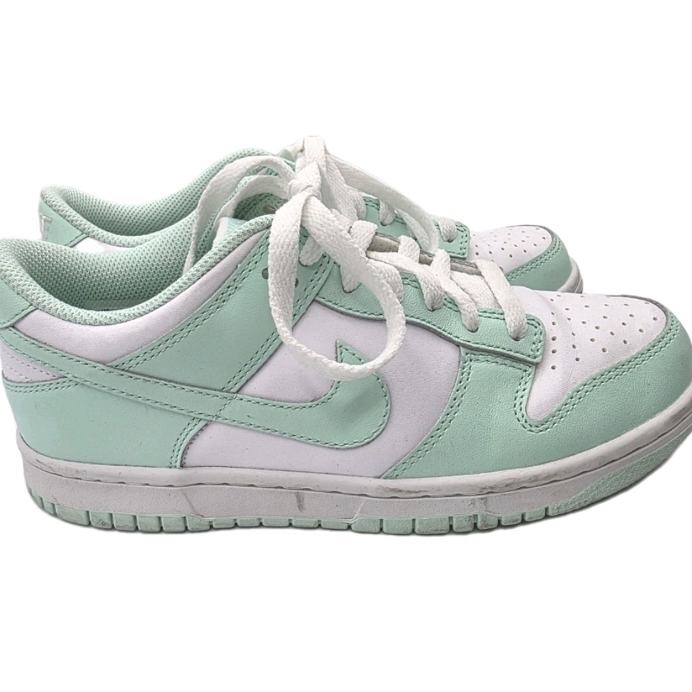 Nike Dunk Low GS White Mint Foam FZ3534-100 Size 6Y Women’s Size 7.5 Sneakers - Picture 5 of 13